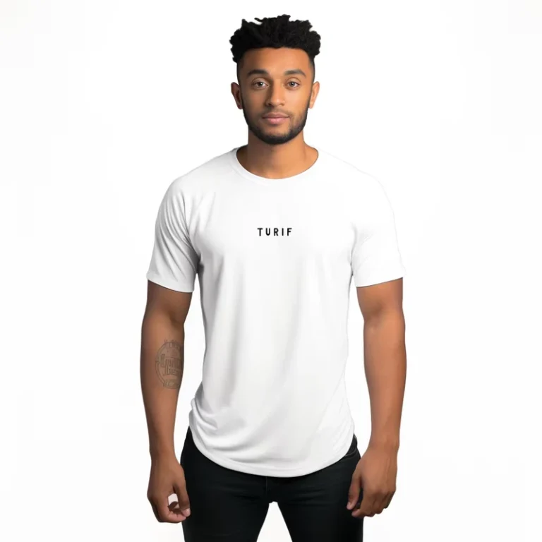 Custom-Oversize-Organic-Cotton-Mens-Silk-Screen-Printed-Knitted-T-Shirt