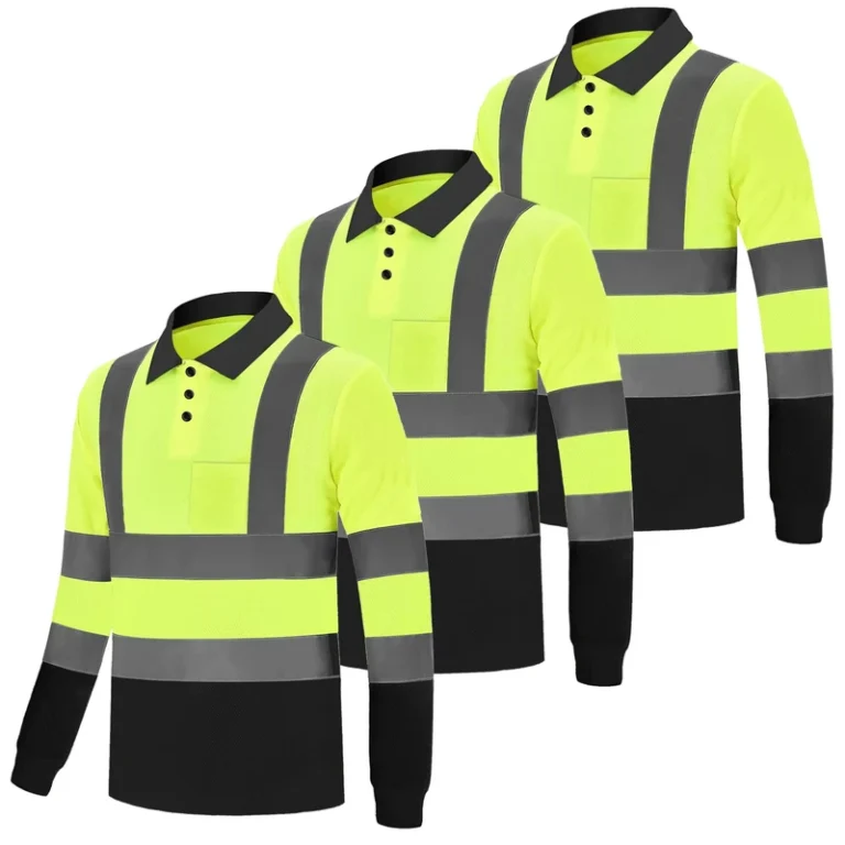 Custom-Polo-Birds-Eye-3-Pack-High-Visibility-Shirts-Long-Sleeve-Fast-Dry-Hi-Vis-Reflective-Safety-Shirts-with-Pocket-for-Men