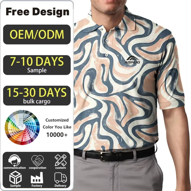 Custom-Polo-Logo-Design-High-Quality-4-Way-Stretch-Comfort-UPF-50-Outdoor-Sports-Pattern-Print-Golf-T-Shirts-Golf-Polo-Shirts