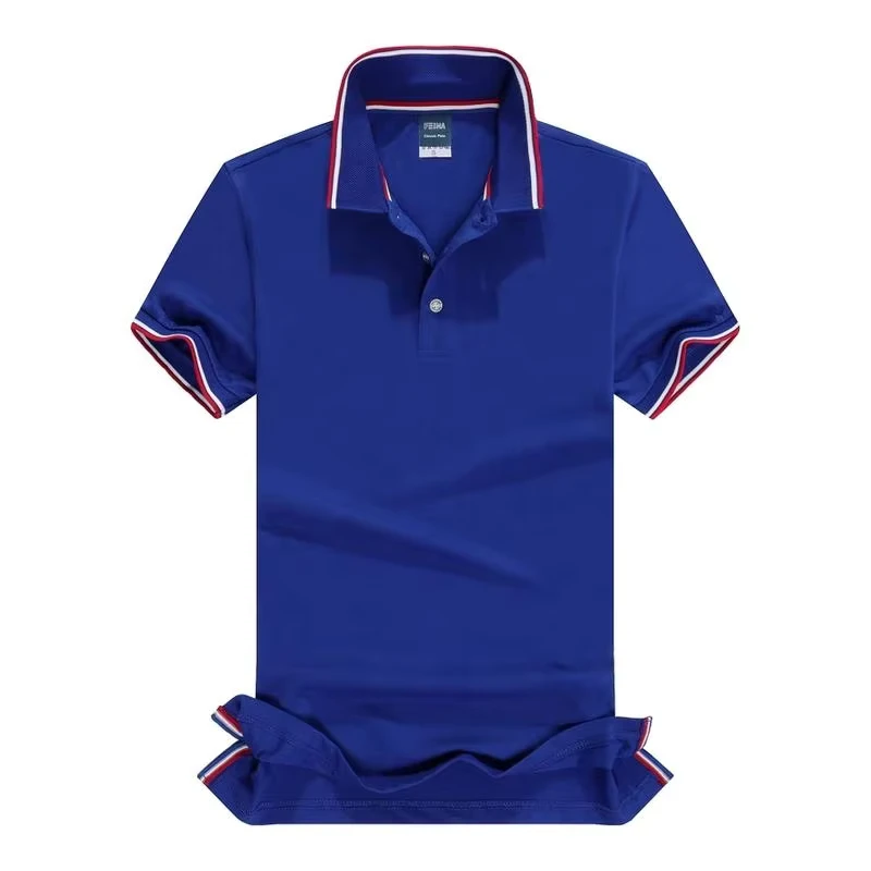 Custom Polo T Shirt for Men Loose Fit Solid Pattern Original Brand by Manufacturer Factory Outlet