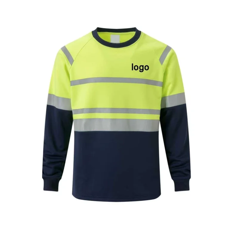 Custom-Polyester-Fleece-Reflective-Tape-Construction-Safety-Hi-Vis-Heavyweight-Hoodie
