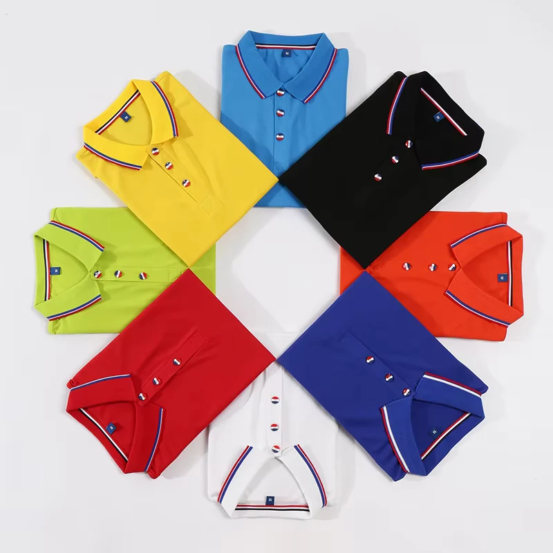 Custom Printed Cotton Plain Polo Shirt Men Tshirt With Your logo