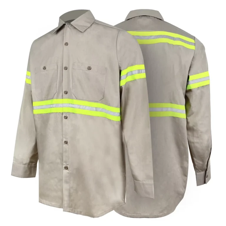 Custom-Printed-High-Visibility-Safety-Mens-Long-Sleeve-Button-up-Work-Wear-Mechanic-Construction-Uniform-Shirts