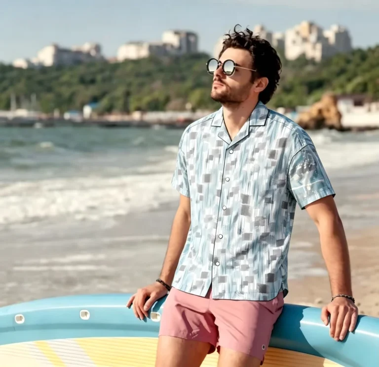 Custom-Printed-Knitted-Spandex-Polyester-Quick-Dry-Button-Down-Collar-Short-Sleeve-Hawaiian-Vacation-Shirt-For-Men-XL