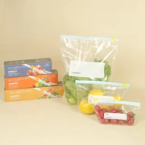 Custom Printed Ziplock Bags for Food Packaging Reusable Freezer Slider Plastic Zipper Mylar Bag