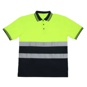 Custom Reflective Safety Vest Polyester Cotton Hi Viz Promotional Use Silk Screen Printed