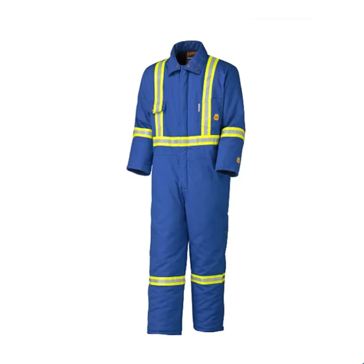 Custom Reflective Safety Workwear for Men Cotton Jacket for Mining Workers