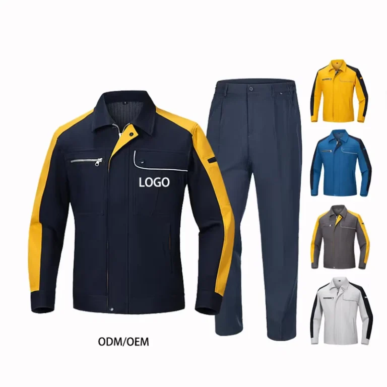 Custom-Safety-Uniform-Hi-Vis-Waterproof-SafetyWork-Clothes-Industrial-Jacket-and-Pants-Working-Suit-Workwear-Uniforms