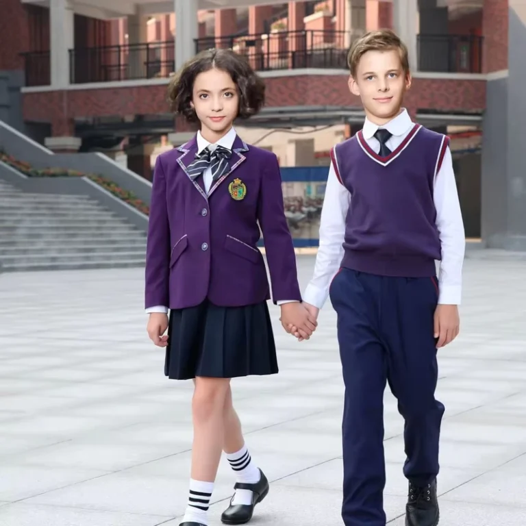 Custom-School-Uniform-Embroidery-School-Badge-Girls-Pinafore-Uniform-Primary-Students-Dress-Pinafore-School-Uniforms