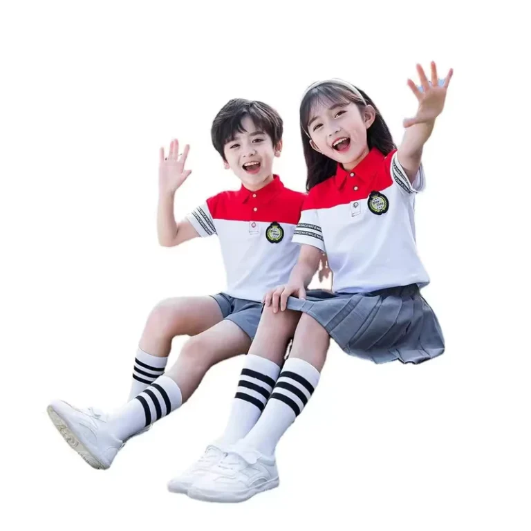 Custom-School-Uniform-Preppy-Style-Two-Piece-Set-for-Students