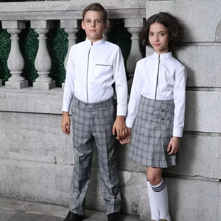 Custom-School-Uniform-Set-for-Kindergarten-Elementary-Student-Uniform-With-Logo-Embroidery