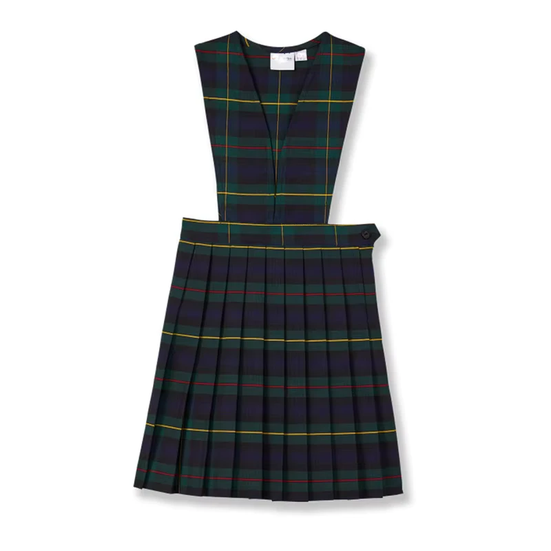 Custom School Uniform Suspender Pleated Jumper Dresses Kids Classroom School Uniforms for Girl Jumper