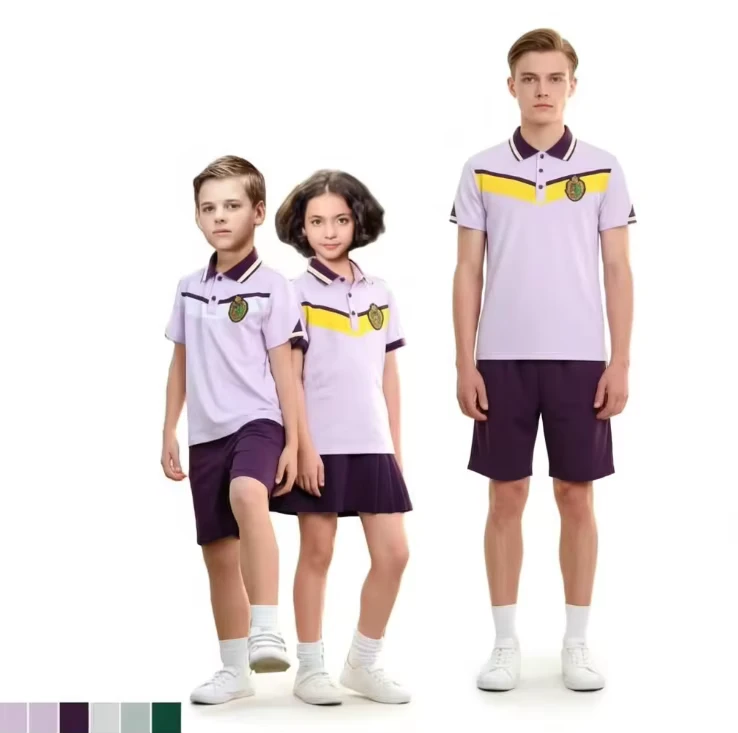 Custom-School-Uniform-for-Kids-Primary-Secondary-School-Polo-Shirt-t-ShirtsTops-Plaid-Skirt-Pants-Uniform-Formal-Wear