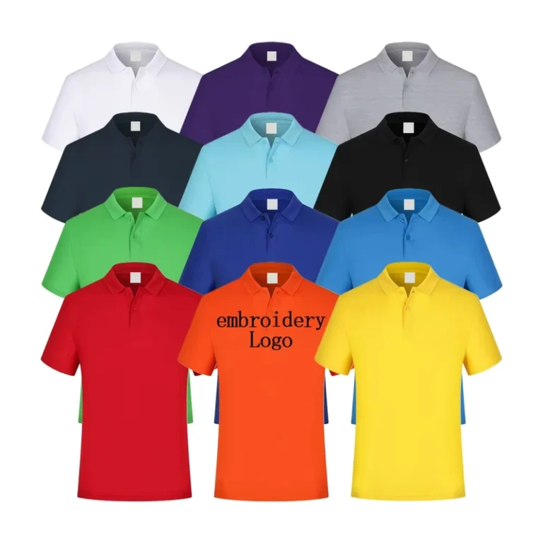 Custom-Short-Sleeve-Polyester-Golf-Polo-Shirt-with-Embroidery-for-Business-Work-Uniform