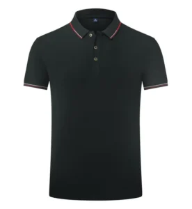 Custom Soft Touch Material Men’s Polo Shirt Custom Logo Blank Casual Sport Short Sleeve Polo Men’s T shirts