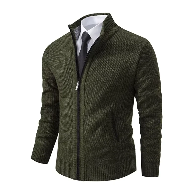 Custom-Soft-Warm-Winter-Sweater-Coat-with-Zipper-Turtleneck-for-Men-Stand-Collar-Sweatshirt