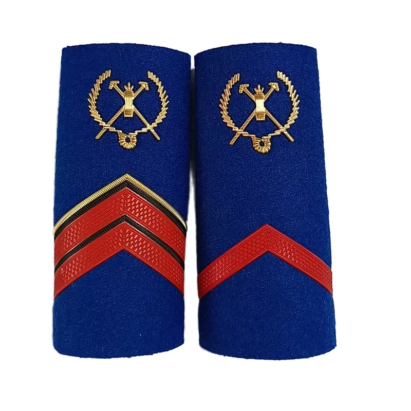 Custom Star Lace Fabric Shoulder Epaulette