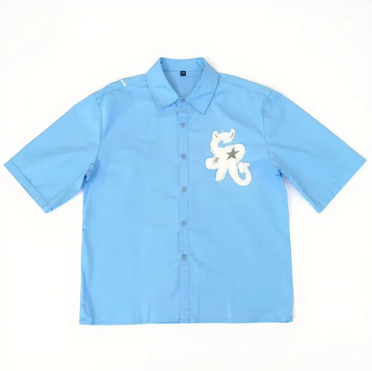 Custom-Streetwear-Mens-Embroidered-Cardigan-Shirt