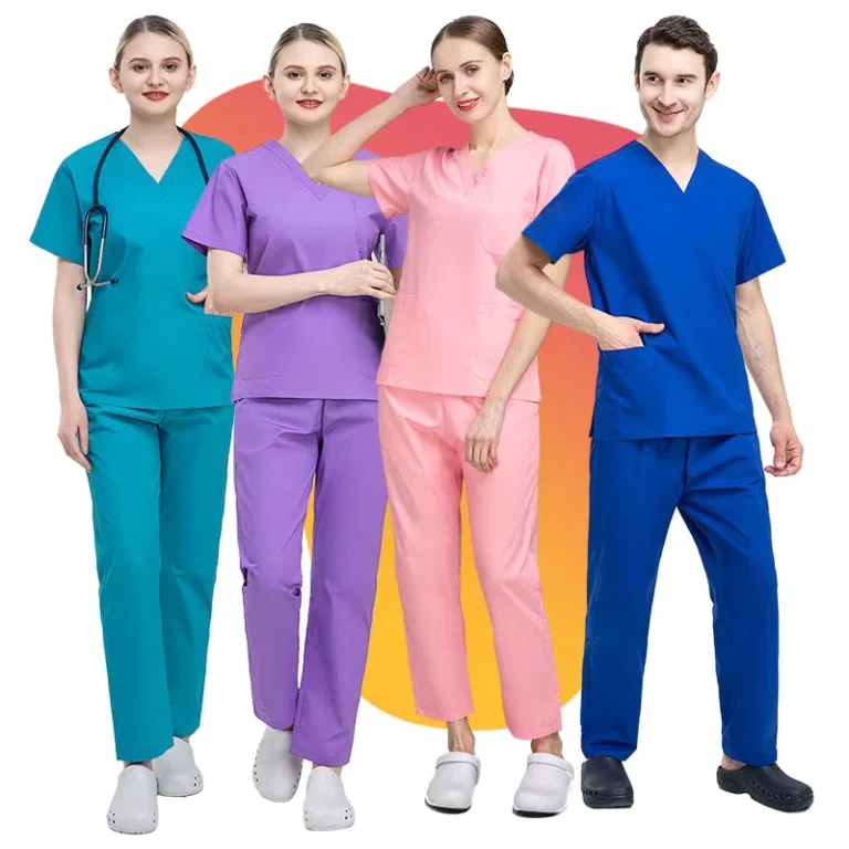 Custom-Stretch-Uniforms-Scrub-Medical-Scrubs-Sets-Women-Hospital-Nursing-Scrubs-Uniforms-Sets