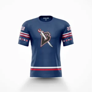 Custom Sublimated Printing Polyester Ice Hockey Shirt Custom T Shirt Hockey Jersey Short Sleeve