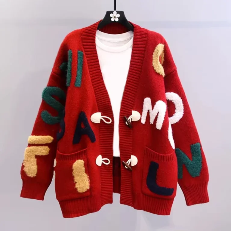 Custom-Sweater-OEM-ODM-Women-Jacquard-Oversized-Jacket-Ladies-Knitwear-Winter-Knitted-Coat-Women-Cardigan-Sweater