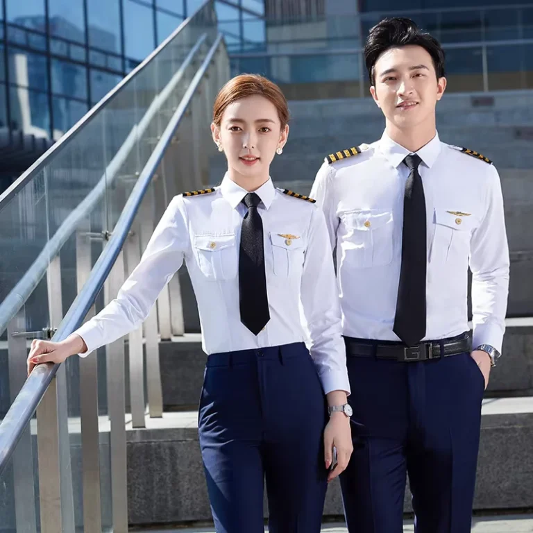 Custom-Train-Uniforms-Pilot-Work-Clothes-Stewardess-Flight-Attendant-Professional-Uniforms-Waterproof-Polyester-Thermal-Work