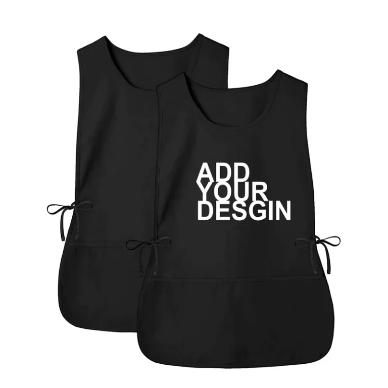 Custom-Unisex-Cobbler-Vest-Kitchen-Chef-Art-Painting-Grooming-Smock-Working-Uniform-Promotional-Black-Apron