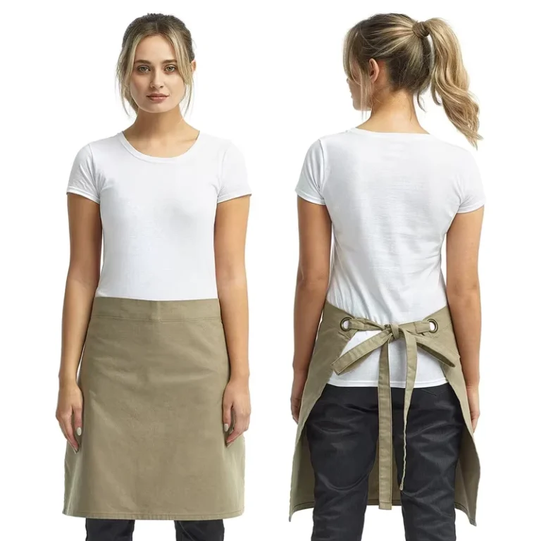 Custom-Unisex-Heavyweight-and-Durable-Industrial-Kitchens-Bars-and-Restaurants-Uniform-Cotton-Canvas-Waist-Apron