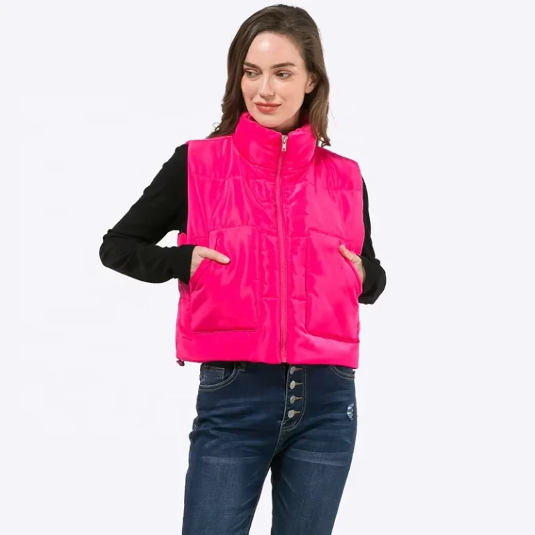 Custom-Vest-Logo-Jacket-Women-Puffer-Vest-Cropped-Puffer-Vest-for-Women-Winter-Fashion-Jacket-Coat