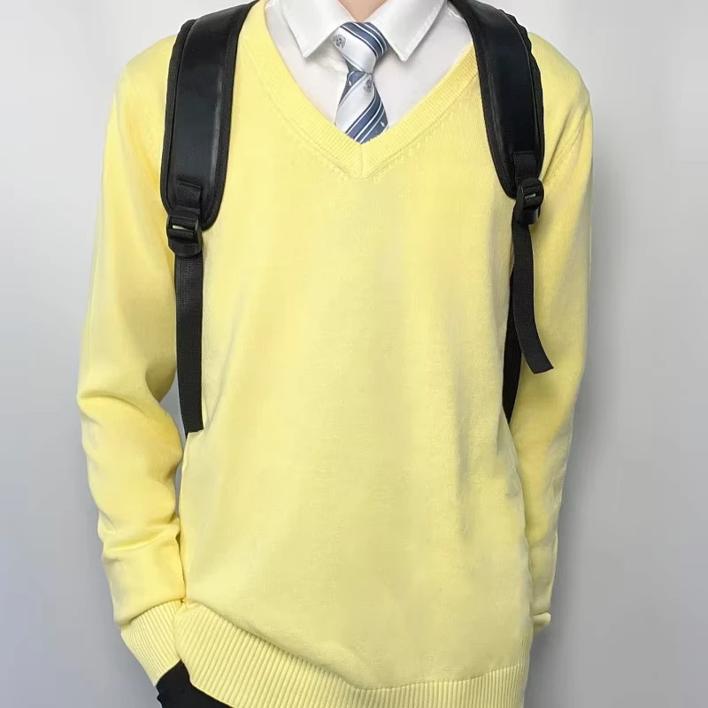 Custom Warm Men's Fashionable Knitted Casual Stylish Solid Sweater