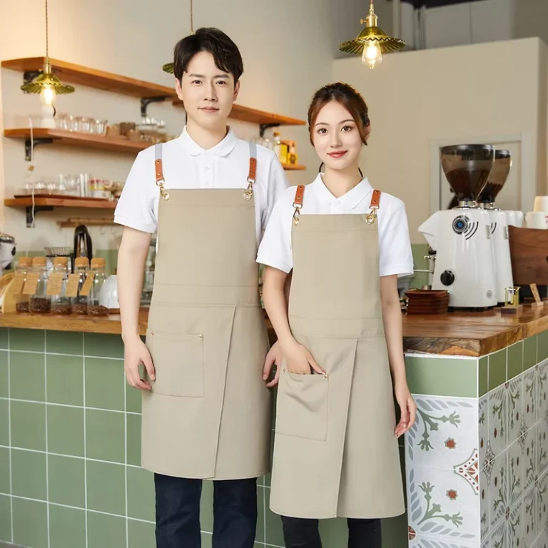 Custom-Waterproof-Polyester-Aprons-Durable-Reusable-Sleeveless-Bib-Design-For-Professionals-Fashionable-Canvas-Bib-Barbers-BBQ