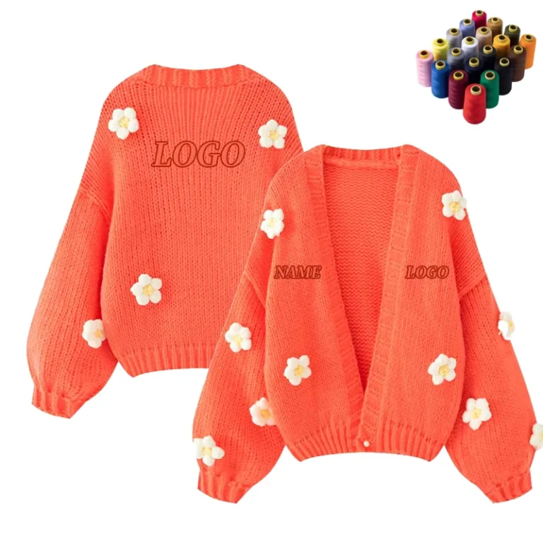 Custom-Womens-Lightweight-Wool-Button-Up-Cardigan-Sweater