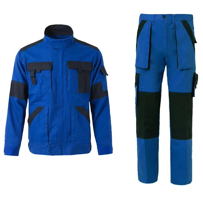 Custom Work Clothes Mechanic Coverall Overalls Workwear Industrial Construction Safety Work Wear Set Worker Uniforms Suit