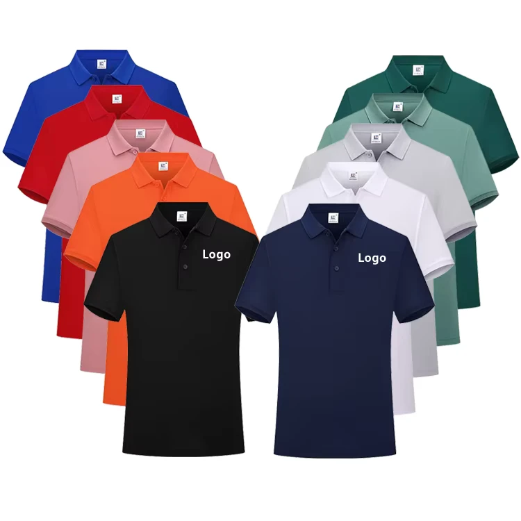 Custom-Work-Uniform-Blank-Plain-T-Shirt-Ice-Silk-Fiber-Gym-Training-Running-Golf-Polo-Shirt-Embroidered-Logo-Mens-Polo-Shirts