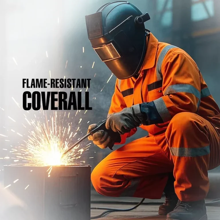 Custom-Worker-Wear-Highly-Visibility-FR-Coverall-Working-Uniform-Safety-Clothing-Flame-Resistant-Coverall
