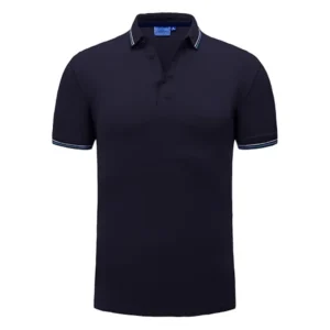 Custom logo 185g Cotton High end T shirt POLO Shirt Work Clothes Cultural Advertising POLO t Shirt Printed logo Short Sleeves