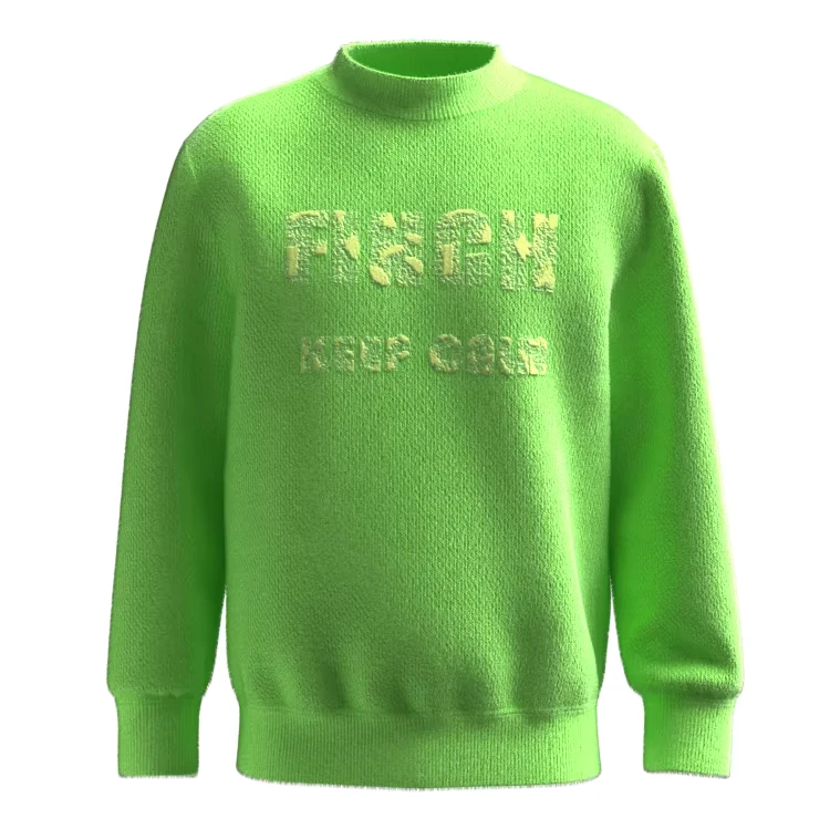 Custom-logo-Fluorescent-Jacquard-Letter-Knitted-Sweater-Men-Crew-Neck-Oversized-Sweater