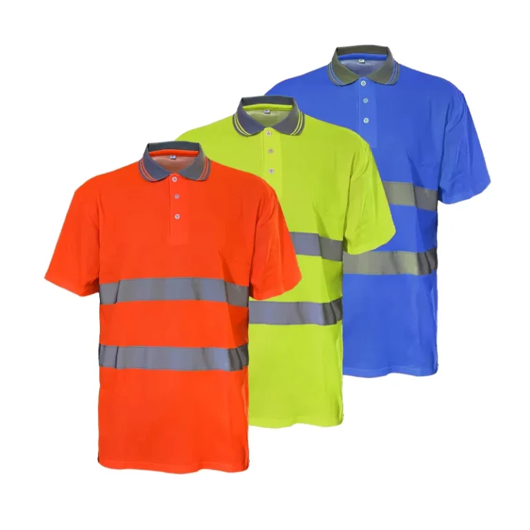 Custom-logo-High-Visibility-Wear-t-Shirts-with-Collar-Construction-Work-Shirts-Polyester-Cotton-Safety-Polo-Shirt