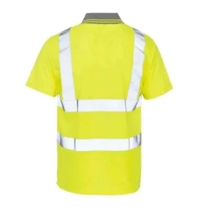 Custom logo Security Men Work Quick Dry High Visibility Workwear TShirt Reflective Work Safety Construction Polo T Shirt Clothes