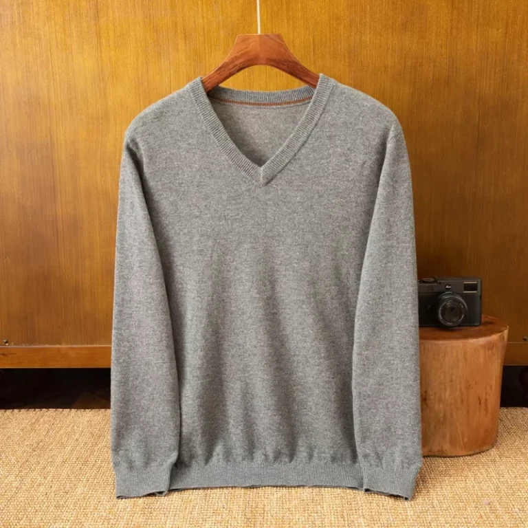 Customizable-100-Cashmere-V-Neck-Mens-Business-Cardigan-Thin-Winter-Autumn-Knitted-Sweater-with-Printed-Pattern-Decoration