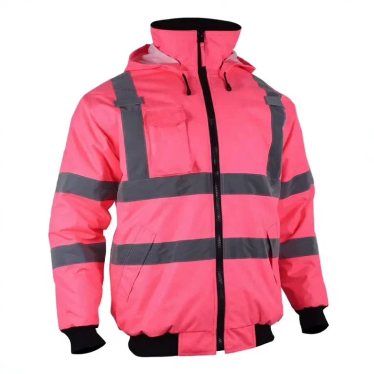 Customizable-ANSI-Class-2-Hi-Vis-Yellow-Reflective-Safety-Vest-with-LED-Flash