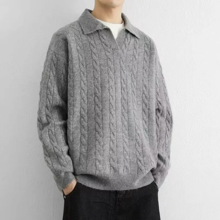 Customizable-Anti-Wrinkle-Anti-Pilling-Winter-Mens-Plus-Size-Thin-Wool-Pullover-Knit-Sweater