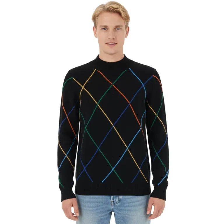 Customizable-Autumn-Style-Mens-Round-Neck-Tight-Thick-Sweater-Mens-Daily-Casual-Style-Round-Neck-Pullover-Thick-Sweater
