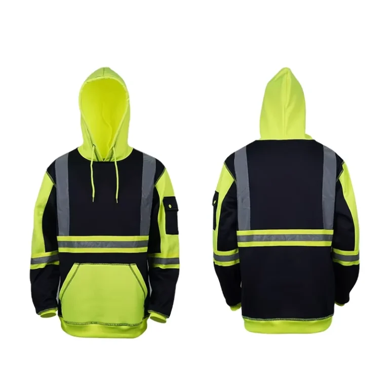 Customizable-Cotton-Safety-Hoodie-with-3m-Reflective-Print-Long-Sleeve-Hi-Vis-Water-Proof