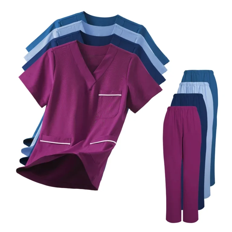 Customizable-Hospital-Scrub-Uniform-Custom-Logo-Spandex-Comfortable-Womens-Nurse-Fig-Scrubs-Medical-Clothing-Set-in-Stock
