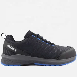 Customizable Industrial Steel Toe Safety Shoes for Welders, Breathable Mesh, Double-Density PU/PU Sole