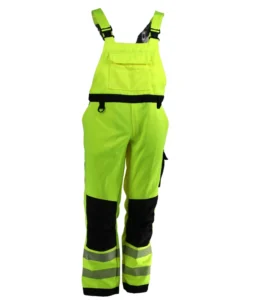 Customizable Logo Hi Vis Construction Work Bib Pant High Visibility Reflective Safety