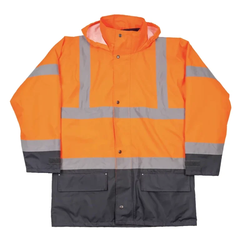 Customizable-Logo-High-Speed-Traffic-Safety-Reflective-100-Polyester-300D-Oxford-Hi-Vis-ANSI-Class-3-Waterproof-Jacket