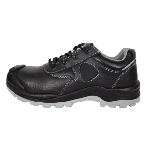 Customizable Protective Men’s Safety Shoes with Steel Toe, Smash and Puncture Resistance, PU Outsole, Low Cut