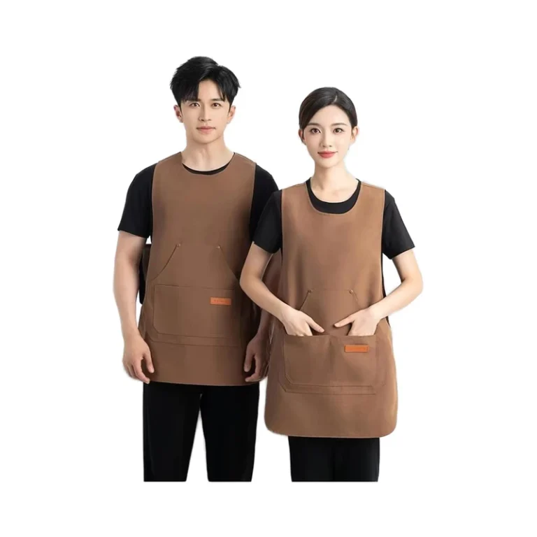 Customizable-Vest-style-Apron-Waist-Pocket-Durable-Polyester-Cotton-Waterproof-Custom-Logo-for-Restaurant-Bar-Service-Staff